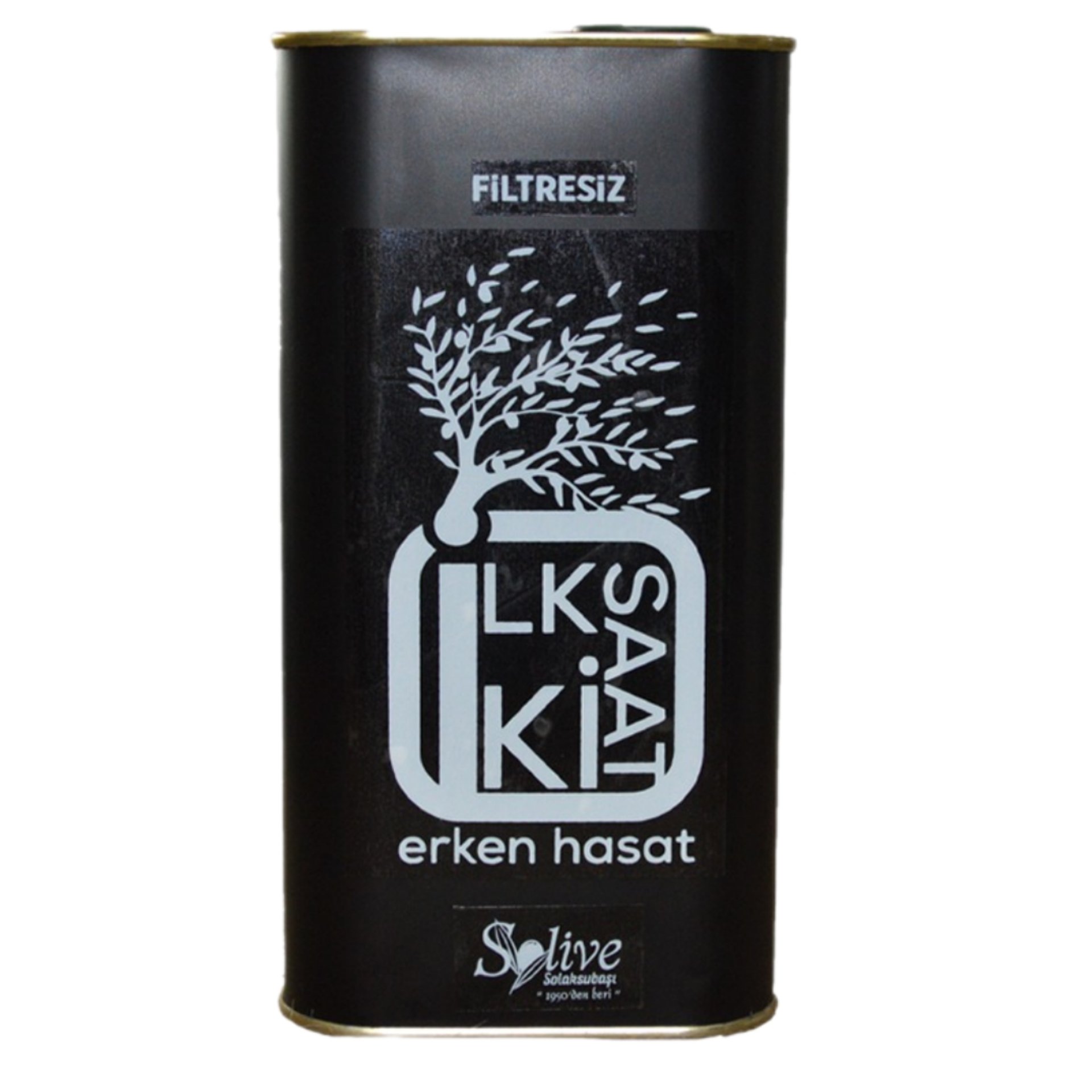 İlk 2 Saat Solive Soğuk Sıkım Erken Hasat Zeytinyağı 1 Litre FİLTRESİZ