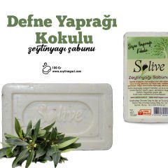 4'LÜ SOLIVE DEFNE YAPRAĞI KOKULU ZEYTİNYAĞI SABUNU PAKETİ (100GR)