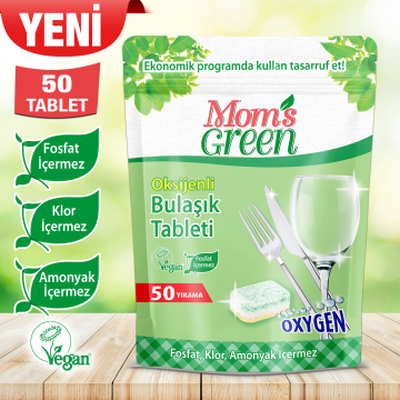 Oksijenli Bulaşık Makinesi Tableti-50 Adet