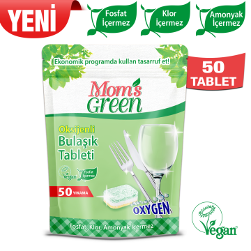 Oksijenli Bulaşık Makinesi Tableti-50 Adet