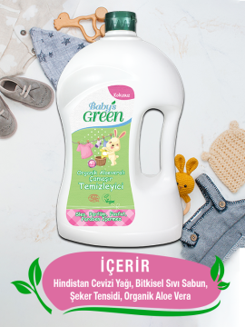 Organik Aloe Veralı Bebek Çamaşır Temizleyici  ECO 40 Yıkama