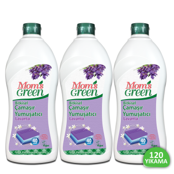 3'lü Set Bitkisel Çamaşır Temizleyici  LAVANTA ECO- 60 Yıkama