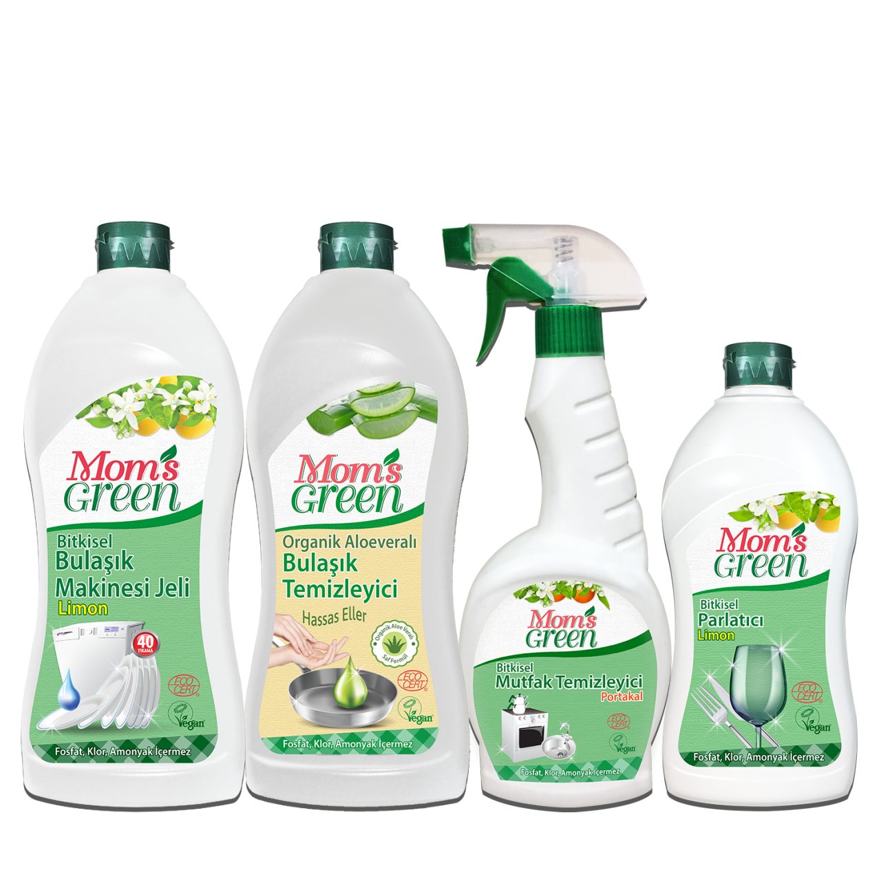 Bitkisel Mutfak Paketi Alana Parlatıcı Hediye Aloe Veralı Eco