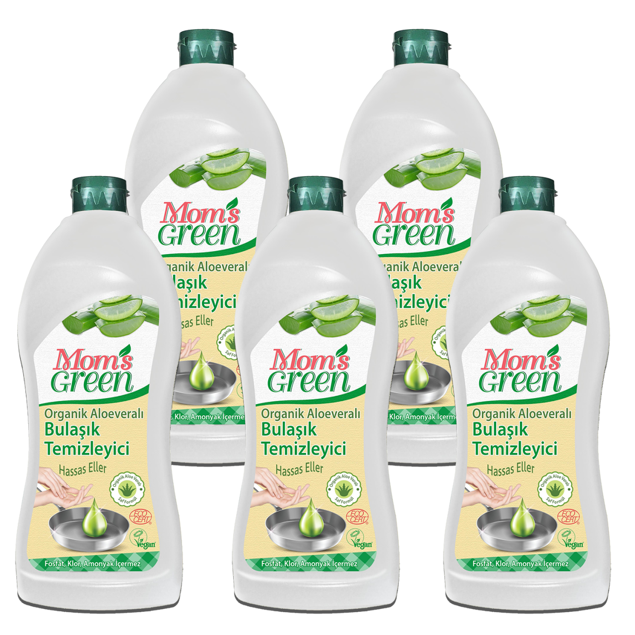 5'li Set Bitkisel Bulaşık Temizleyici ALOE VERA - ECO