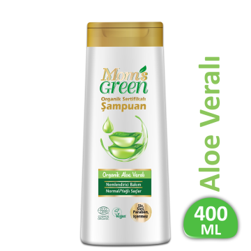 Mom's Green Organik Aloeveralı Şampuan 400 ml EcoCosmos