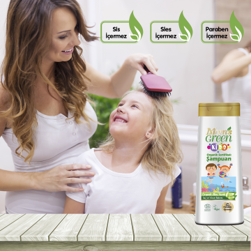 2'li Set Organik Çocuk Çamaşır Temizleyici 1500 ml ECO ve Çocuk Şampuanı 400 ml EcoCosmos