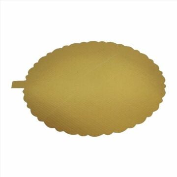 GOLD KARTON YUVARLAK ÇAPI 24 CM