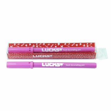 Lucks Gıda Boyası Kalemi Pembe
