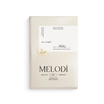 MİNİ KÜVERTÜR FİLDİŞİ ÇİKOLATA 200GR