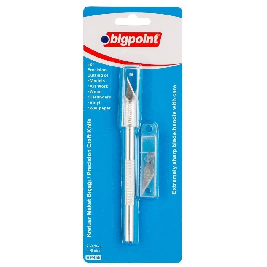 KRETUAR HOBİ MAKET BIÇAĞI 2 YEDEKLİ
