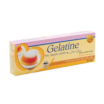 GELATİNE YAPRAK JELATİN 100 GR