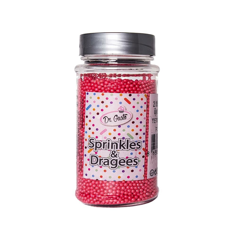 SPRİNKLES BONCUK KIRMIZI 2mm. 90gr.