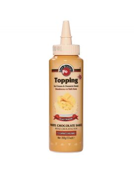 FO BEYAZ ÇİKOLATALI TOPPİNG DONDURMA VE TATLI SOSU 350GR.