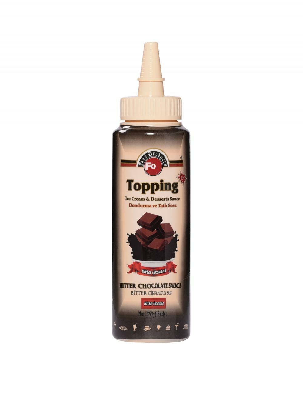 FO ÇİKOLATALI TOPPİNG DONDURMA VE TATLI SOSU 350GR.