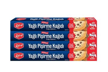 Roll-up Kesilmiş Pişirme Kağıdı 16 Yapraklı