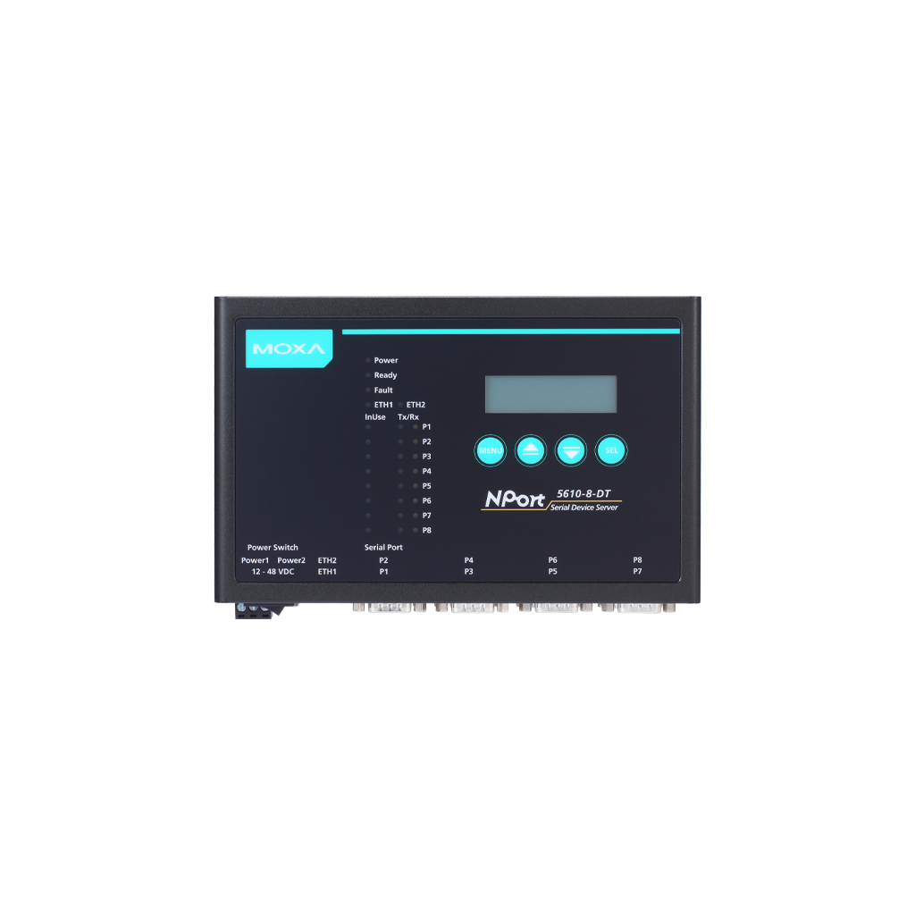 NPort 5610-8-DT w/o adaptor