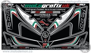 Ducati Multistrada 1200 2010+ Sticker Takımı