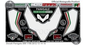 Ducati Panigale 2010+ Sticker Takımı