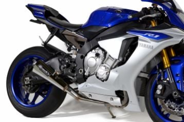 Yamaha R1/M Alien Head 2 Slip-On 3/4 Sistem