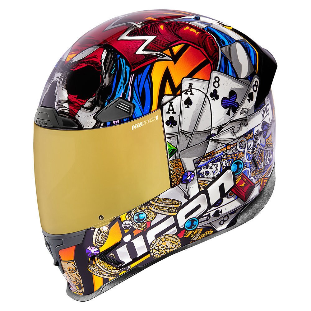 icon Airframe Pro LUCKYLID3 - GOLD Kask
