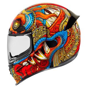 icon Airframe Pro BARONG Red Kask