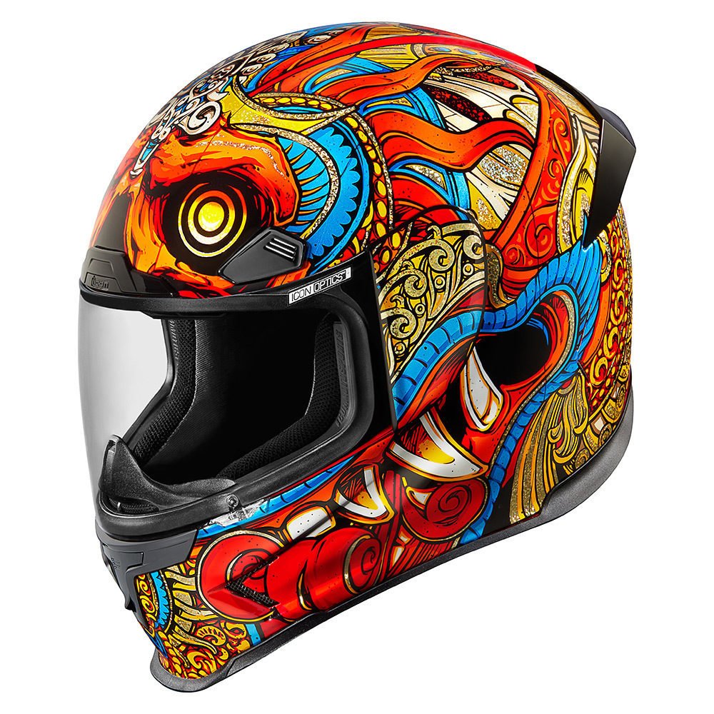 icon Airframe Pro BARONG Red Kask