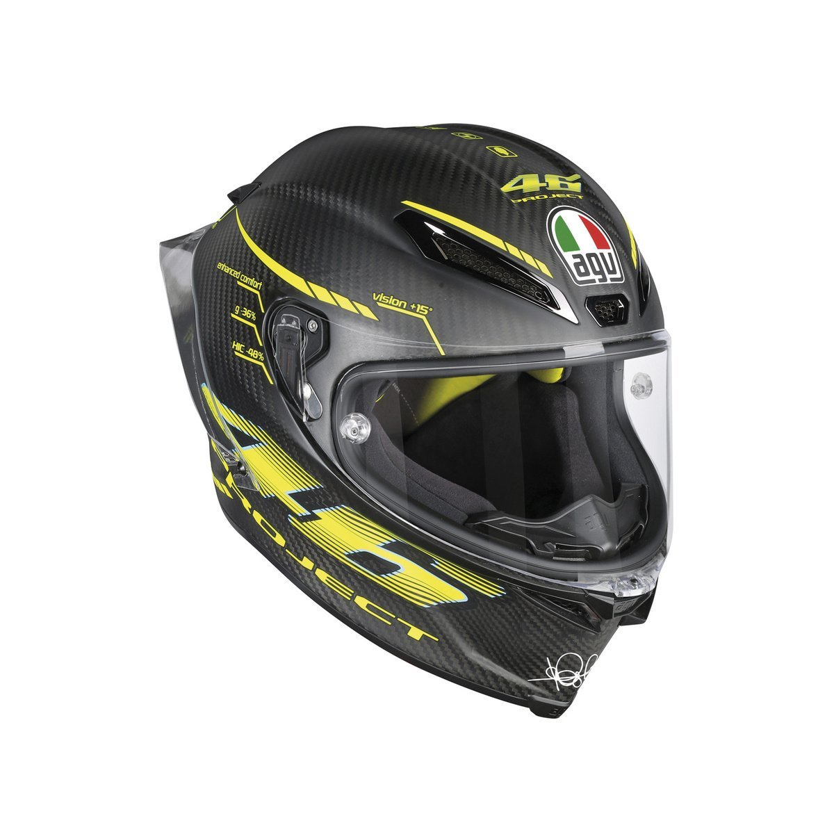 Agv Pista Gp-R Project Karbon Mat 46 Full Face Kask