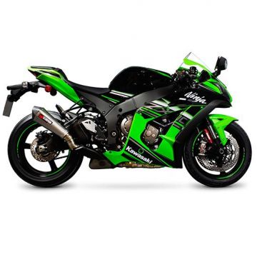 Kawasaki Ninja ZX-10R 2016/- Serket Taper Slip On Paslanmaz Çelik