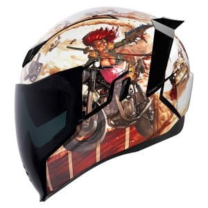 icon Airflite PLEASUREDOME3 - BROWN Kask