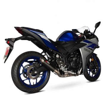 Yamaha YZF R25 RP-1 GP Full Sistem Satin Titanyum