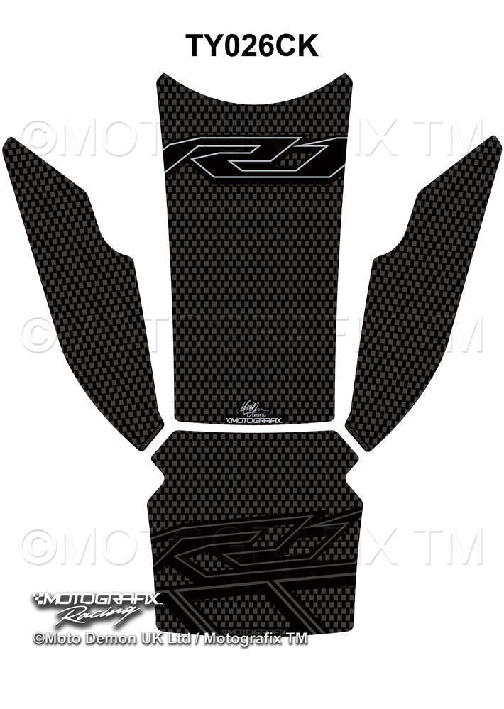 Yamaha YZF R1 / R1M Motografix Tank Pad