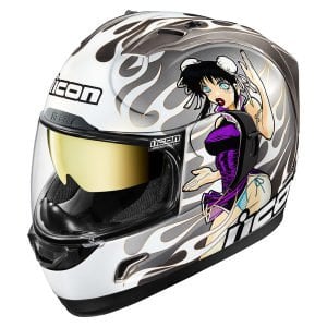 icon Alliance GT DL18 - SILVER Kask