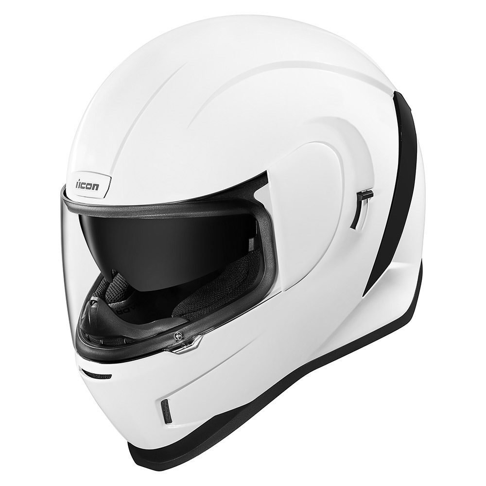 icon Airform GLOSS - WHITE Kask
