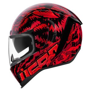 icon Airform LYCAN - RED Kask