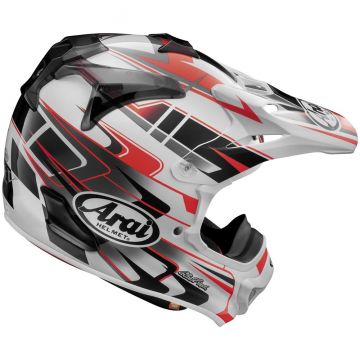 Arai MX-V Tip Red Off Road (Cross) Kask