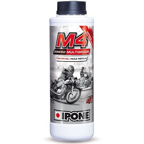 IPONE M4 / (20W50) 4T Mineral Motor Yağı (1L)