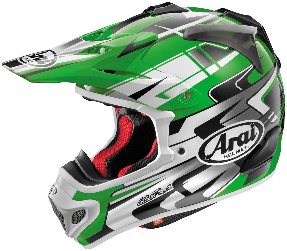 Arai MX-V Tip Green Off Road (Cross) Kask