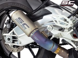 Honda CBR 1000 RR SP SC Project CR-T High Position Slip On Egzoz
