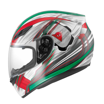 AGV K4 Hang On White Red Green Full Face Kask