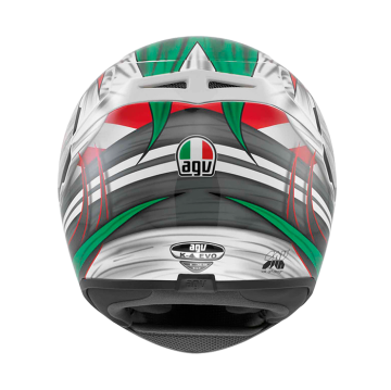 AGV K4 Hang On White Red Green Full Face Kask