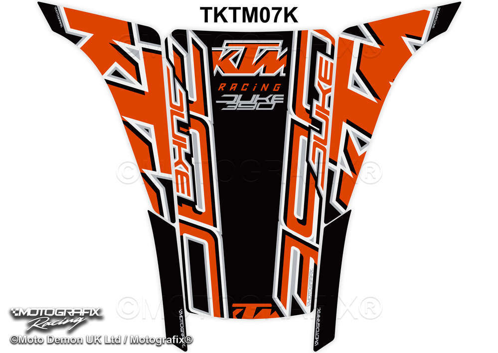 KTM Duke 390 2017-2019 Motografix Tank Pad