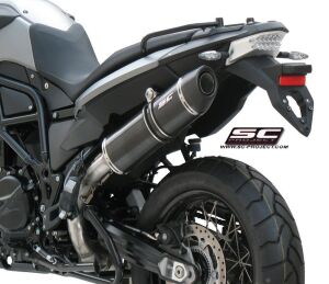 Bmw  F 650GS SC Project Oval Egzoz - Carbon