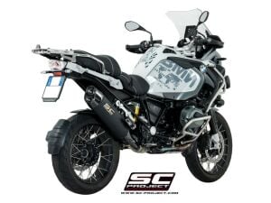 Bmw R1200 GS Advanture SC Project Titanium Mat Siyah Egzoz