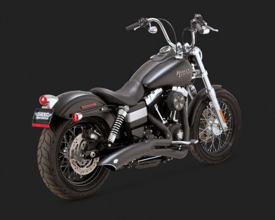 Vance & Hines Wide Glide BIG RADIUS 2-INTO-1 Egzoz 48021