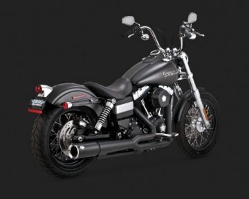 Vance & Hines Wide Glide PRO PIPE Siyah Egzoz 47525