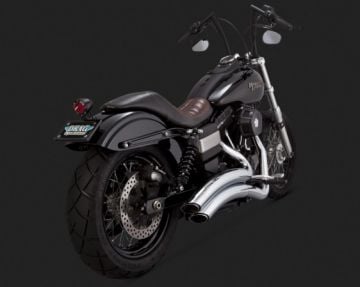 Vance & Hines 2014 Wide Glide SUPER RADIUS Komple Egzoz 26053