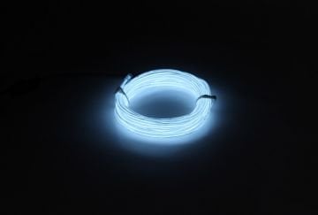 Light Mode Elwire Kask Aydınlatması Proton Kit Beyaz