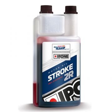 IPONE Stroke 2 R / 2T esterli %100 sentetik yarış ve performans motor yağı (1L)