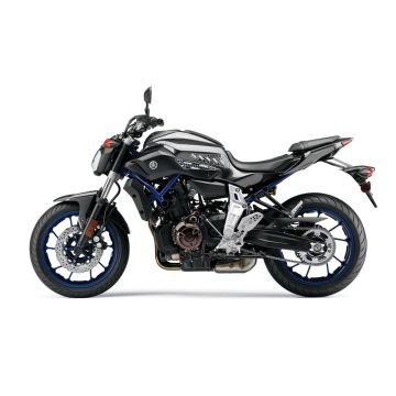 Yamaha MT-07 Siyah Stomp Grip