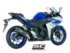 Yamaha YZF R25 SC Project Oval Slip On Egzoz